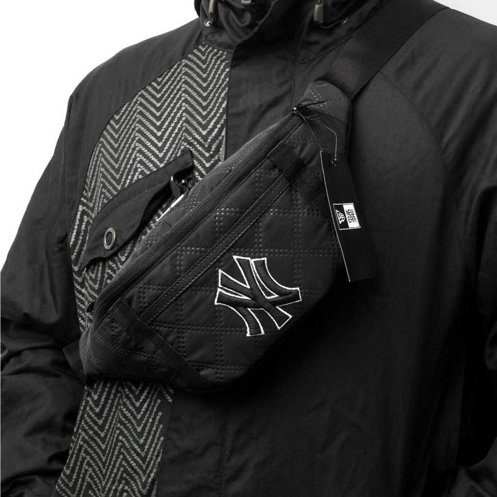 NWR NY Waist Bag Selempang Tas Pinggang Logo Bordir NY New York Pria Wanita Unisex Premium Import (4