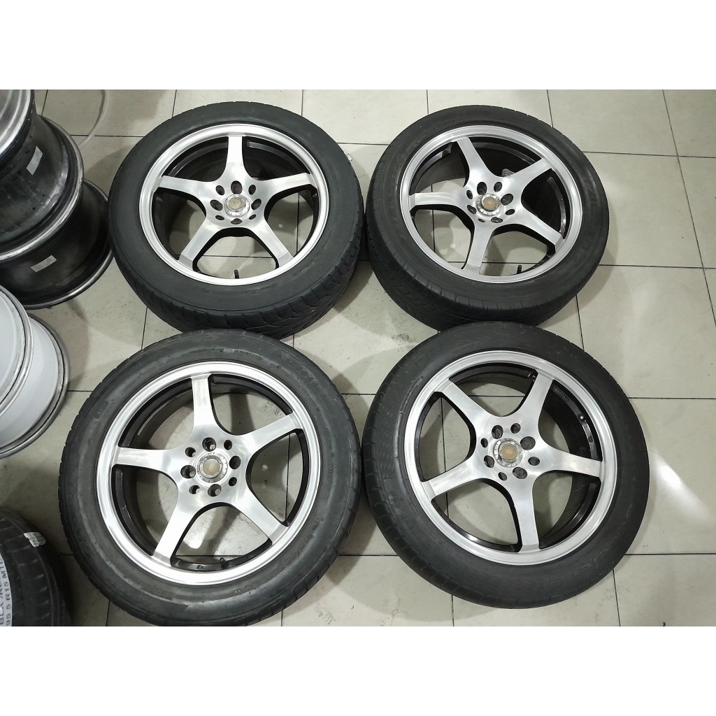 Velg Second Vossen Ring 17 Pcd 4x100/114,3 (Ban bonus) 205/50 R17