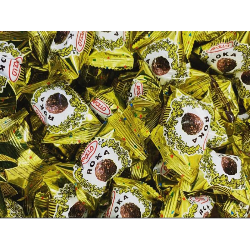 

ROKA WAFERBALL NUTTY CHOCOLATE ISI 70PCS