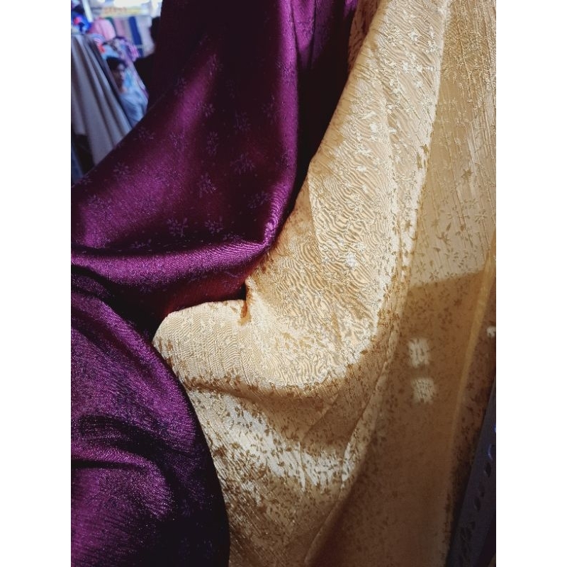 KAIN/BAHAN SATIN YORYU | CRADENZA SILK HRGA PER 0.5 MTR