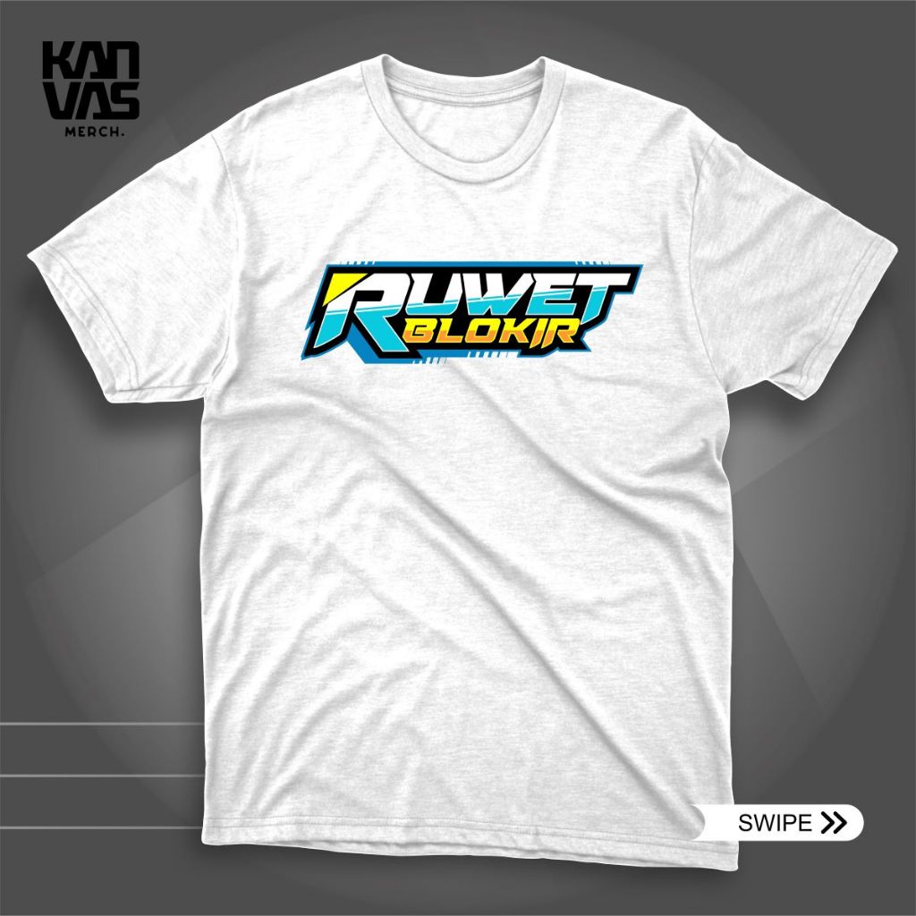 KAOS KATA - WONG RUWET BLOKIR (ANTI WONG RUWET)