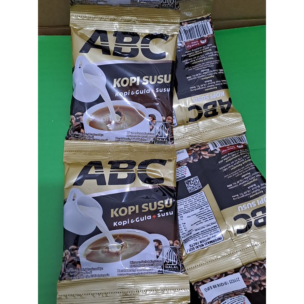 

ABC KOPI SUSU 30 GRAM / PCS