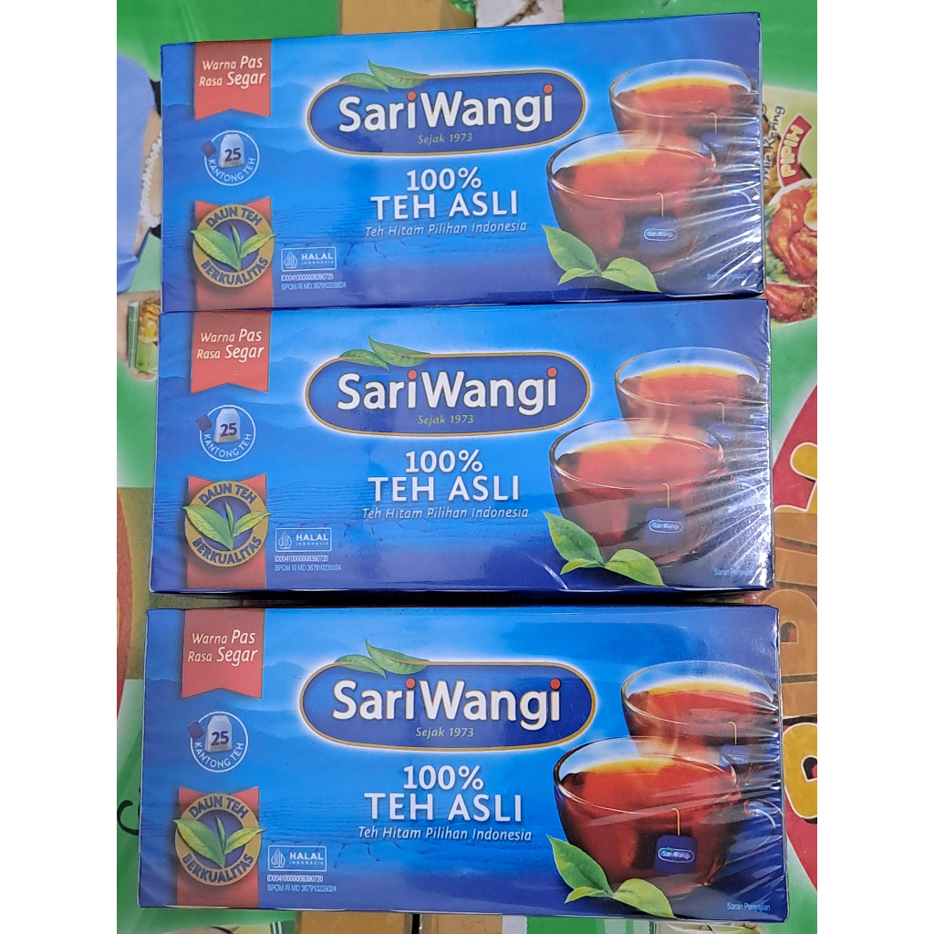 

TEH CELUP SARIWANGI ISI 25 KANTONG