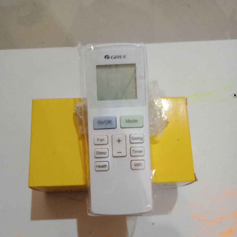 REMOTE AC GREE ORIGINAL SECOND