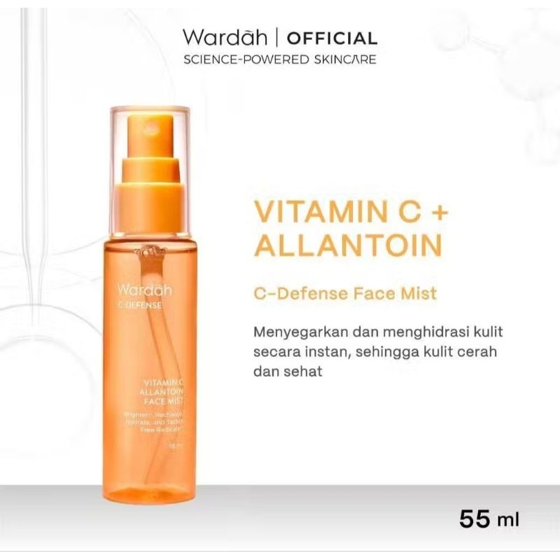 Wardah C Defense Setting Spray 55ml | Wardah Setting Spray Vit C