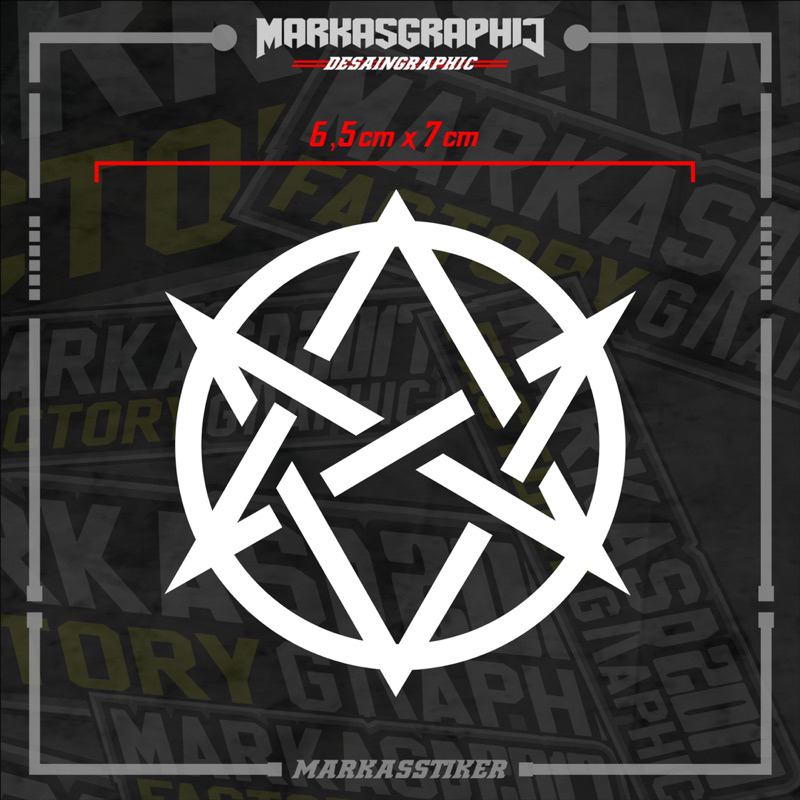 

STIKER LOGO BINTANG SEGIENAM