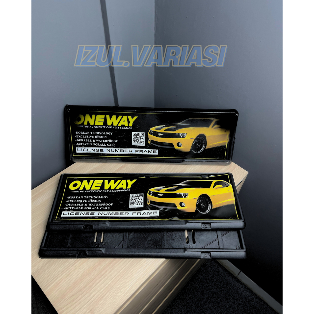 Tempat Dudukan Plat No Mobil / Cover Plat Nomor / Tatakan Plat Nomor Mobil / Frame Plat Nomor Bahan 