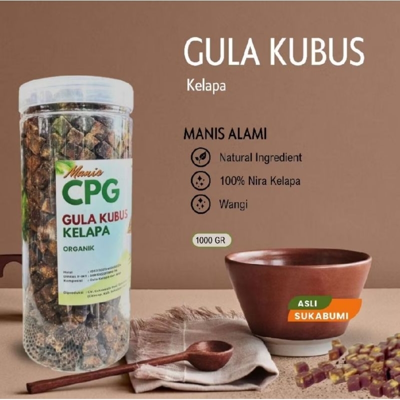

gula kubus asli