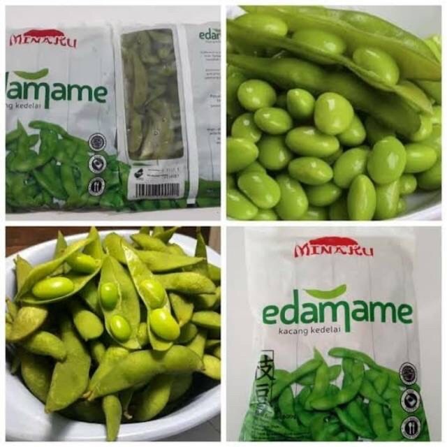 

Minaku Edamame - Kacang Kedelai 500 Gram Crispy Fried Goreng jepang Mukimame Kupas Mitratani halal salted