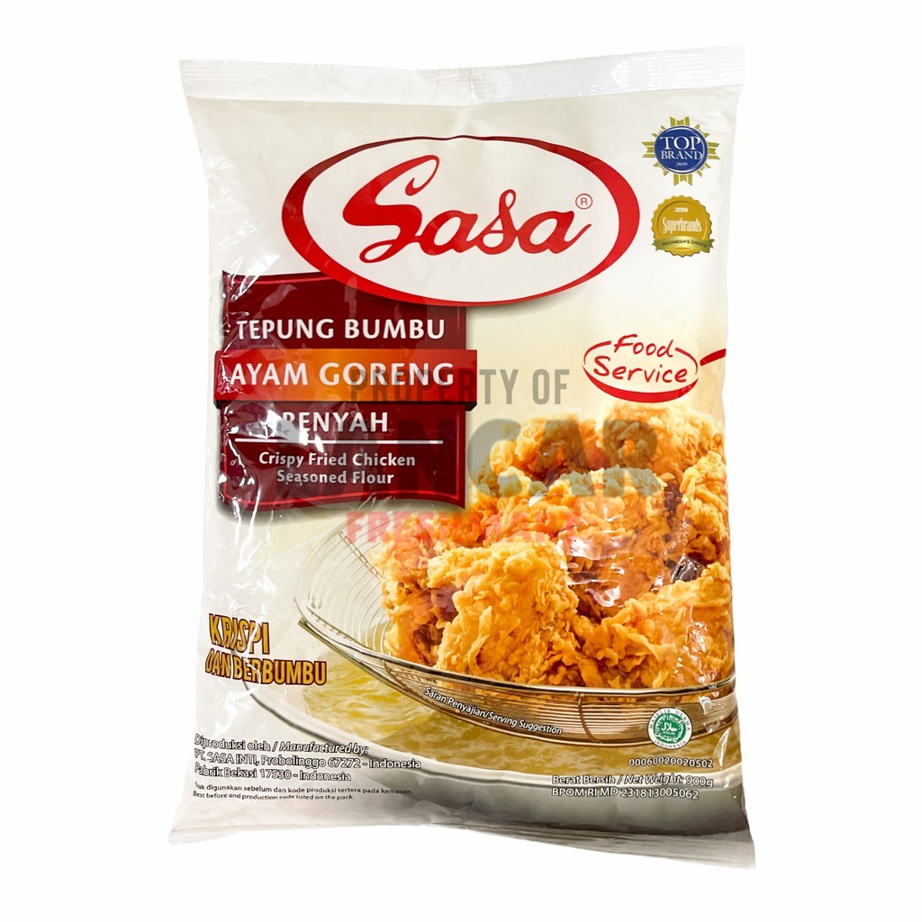 

SASA TEPUNG BUMBU AYAM GORENG 900GR