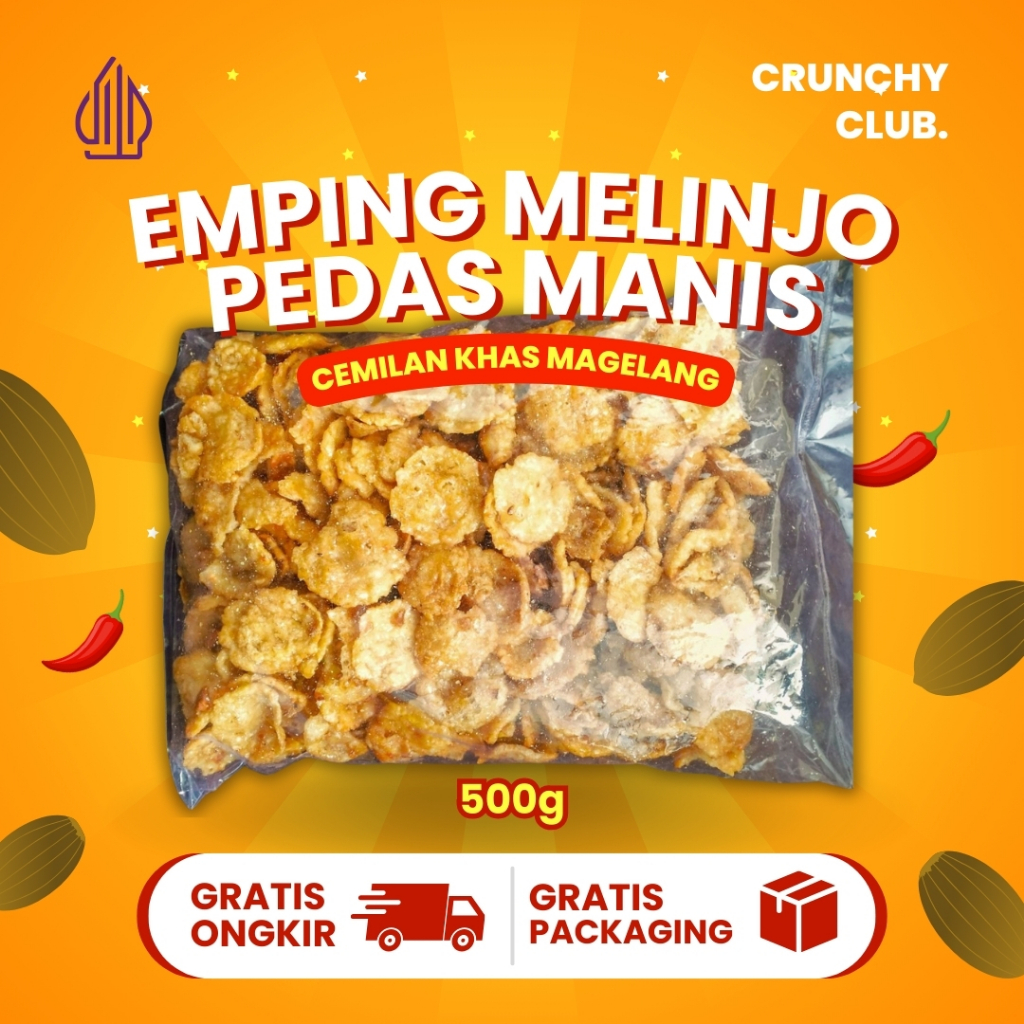 

Emping Pedes Manis 500 GR by Crunchy Club