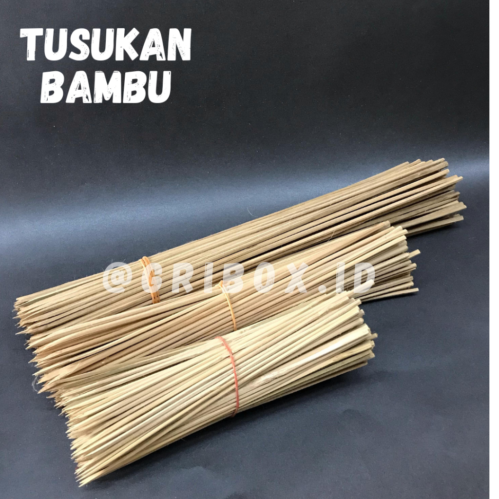 Tusuk Sate Buket Snack / Stik Buket uang / Tusuk bambu 40 cm/ Tusuk sate 40 cm