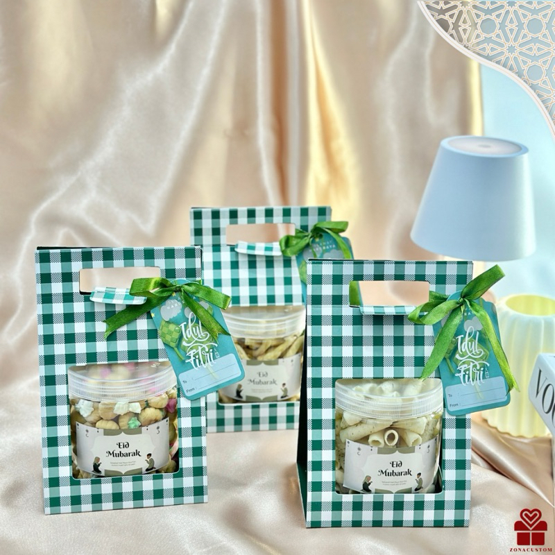 NEW PRODUCT Hampers Lebaran Mini Idul fitri Parcel Lebaran kue kering Hampers Box Ramadhan Estetik