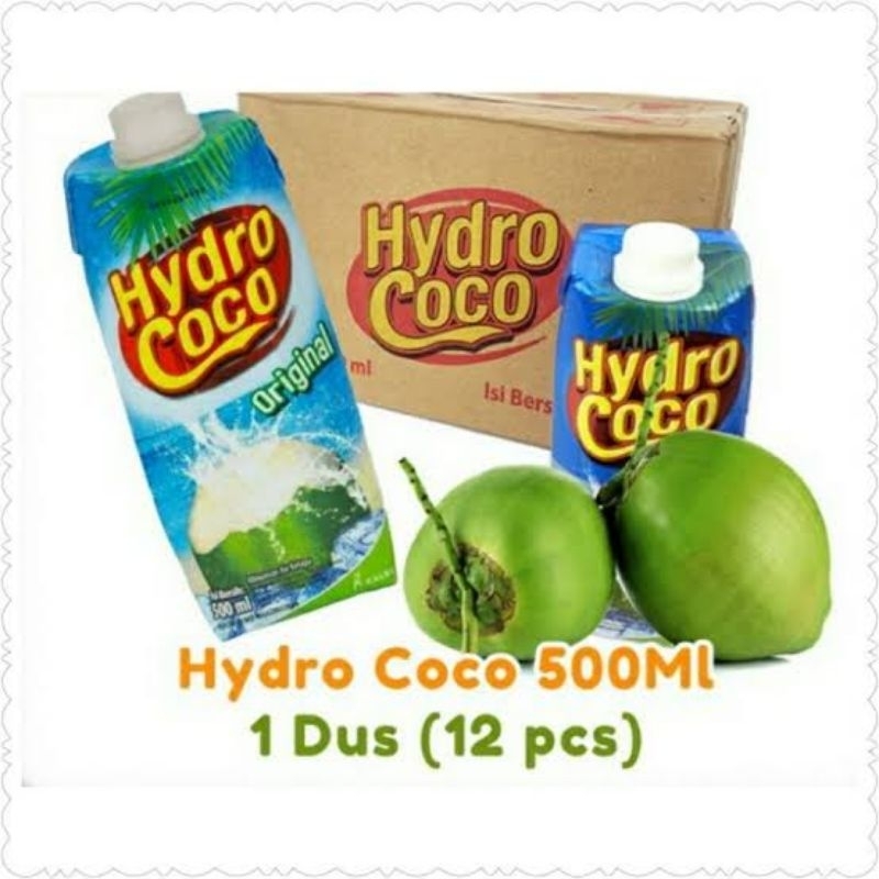 

HYDRO COCO COCONUT WATER DRINK NETTO 500 ML