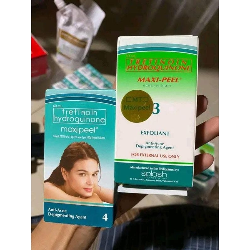 Toner Maxi Peel hijau anti acne