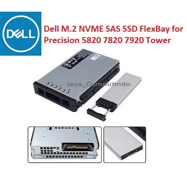 Dell M.2 NVME SAS SSD FlexBay untuk Dell Precision 5820 7820 7920 Tower