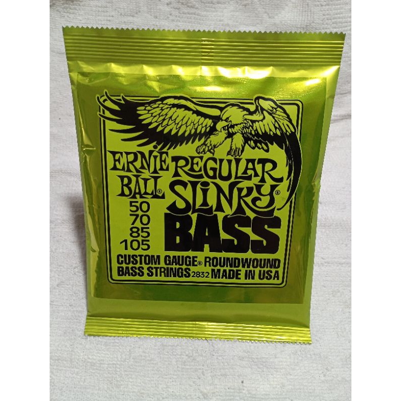 senar bass Ernie ball regular slinky //senar bass akustik elektrik 4 string