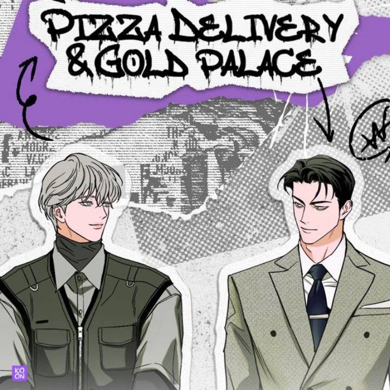 PRE-ORDER MANHWA BL The Pizza Delivery Man And The Gold Palace Acrylic Stand