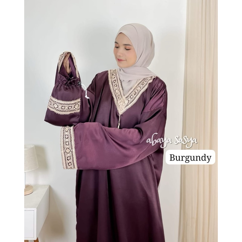 Mukena Abaya Sholat 354 - Sasya Abaya Sholat Silk