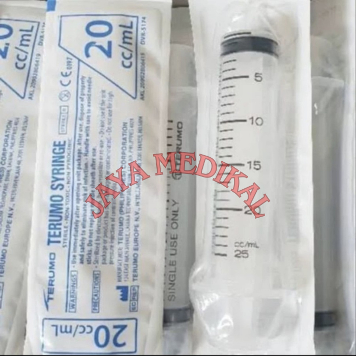 Terumo Spuit 20cc Disposable Syringe 20ml Terumo