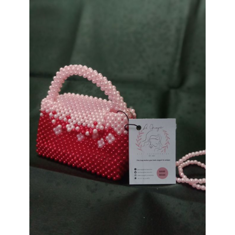 MB1275 MAROON PINK MIXED- TAS MINI| TAS SUPERMINI| TAS MUTIARA| TAS MANIK MANIK| TAS SELEMPANG| TAS 