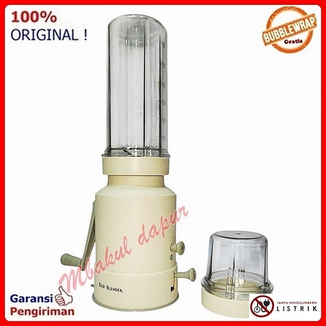 Blender manual Blender tangan Blender es pop ice cappucino tanpa listrik Destec Eb 02