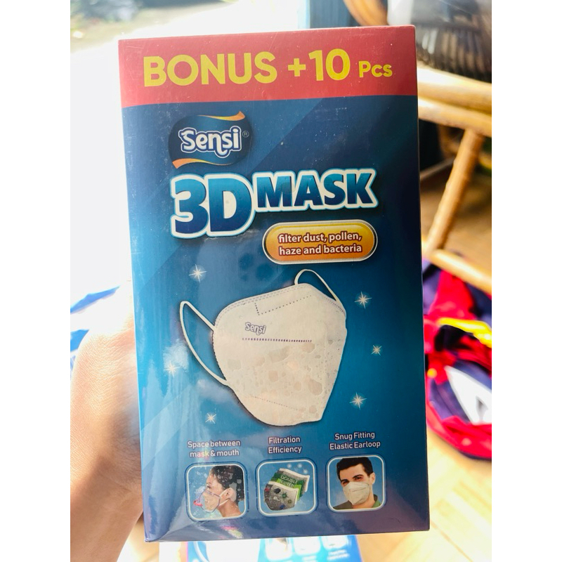 masker sensi 3D mask original