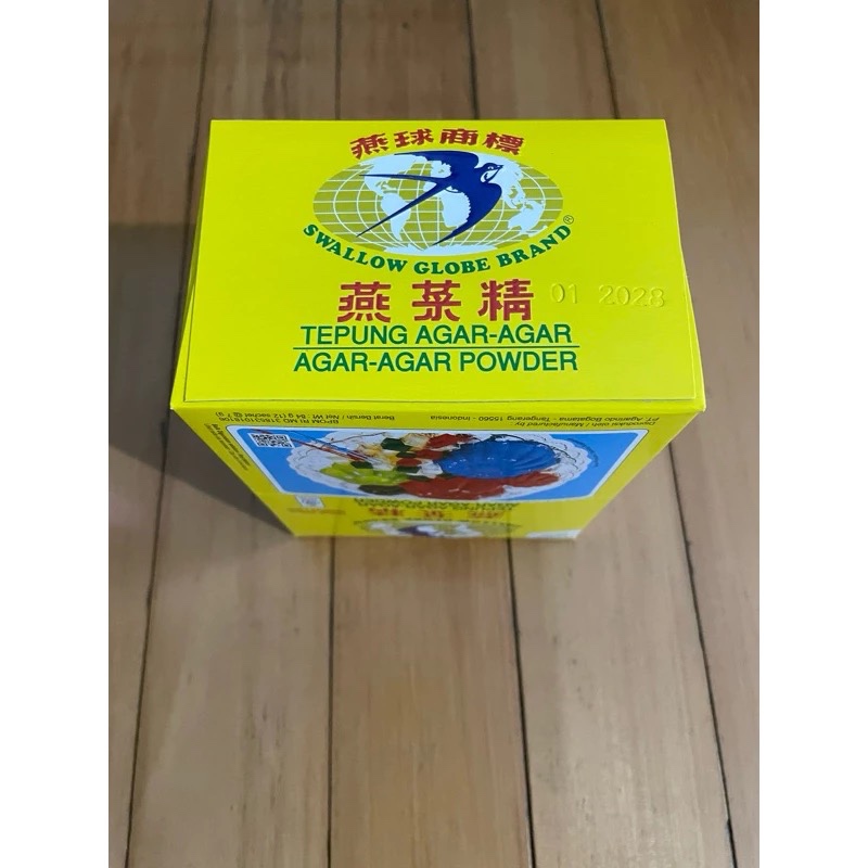 

Agar Agar Swallow Globe 1 box @isi 12 sachet