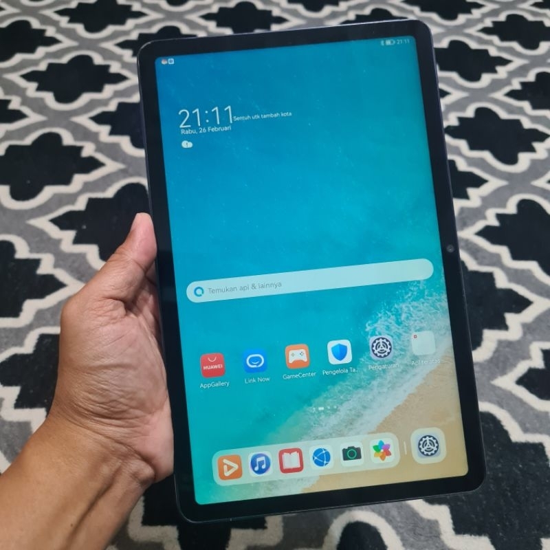Tablet Huawei Matepad 10.4 Ram 4/128gb BAH3-W59 Kirin 820 second siap pakai