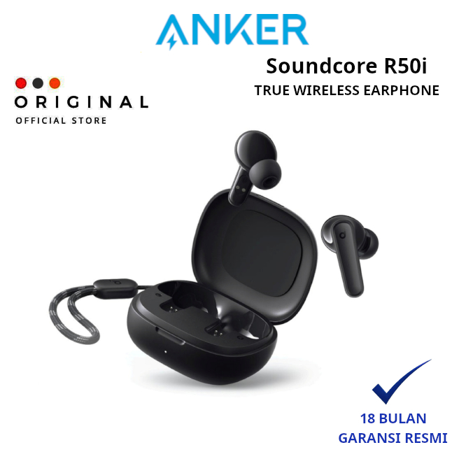 Anker Soundcore R50i A3949 - ANKER OFFICIAL STORE (CODE 10001 ) / ANKER TWS R50I / TRUE WIRELESS R50