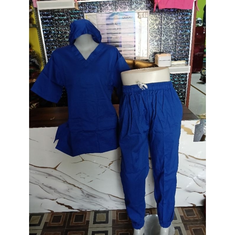 READY TANPA PO Baju Jaga / Baju OK / Baju OKA / Baju Operasi / Doctor Scrub / Seragam Medis / Baju S