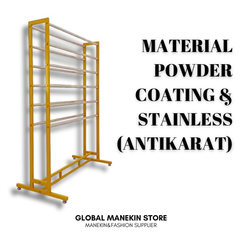 Rak Gawang Hijab Jilbab Kerudung Model Susun | Rak Hijab Susun Jilbab Gawang Kerudung