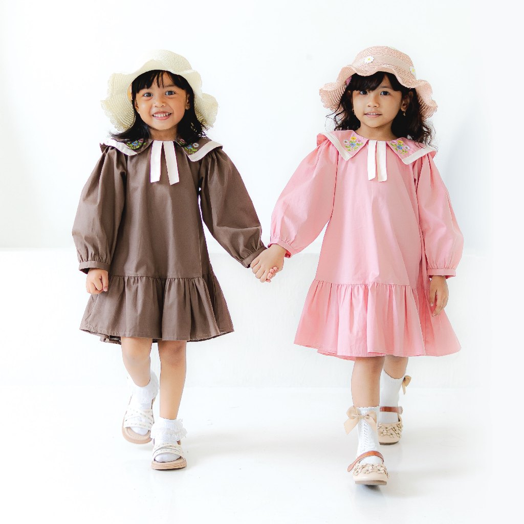 LITTLE KIMMY - Sabha Tunik (2-9 tahun) | Tunik Anak Perempuan | Baju Lebaran Anak Perempuan