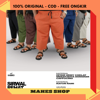 Celana Sirwal Jumbo Big Size Sirwal Rehat Rosal Kabiro Celana Panjang Pria Muslim Syari