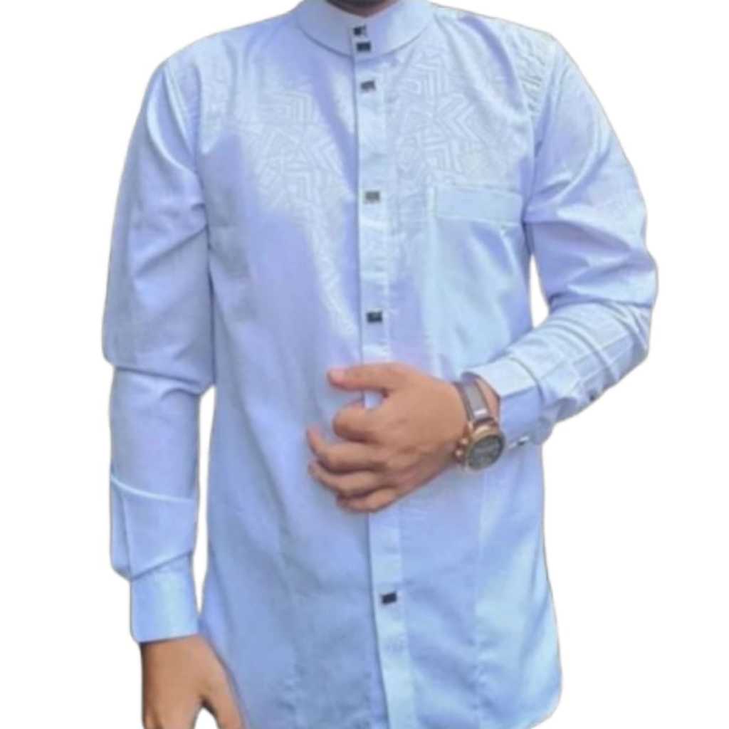 Koko sultan embos wolfis kemko baju muslim pria dewasa