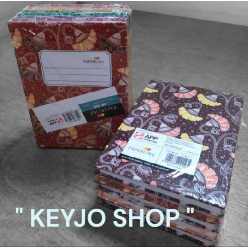 Buku A6 Oktavo Paperline (1 pack isi 5 buku)