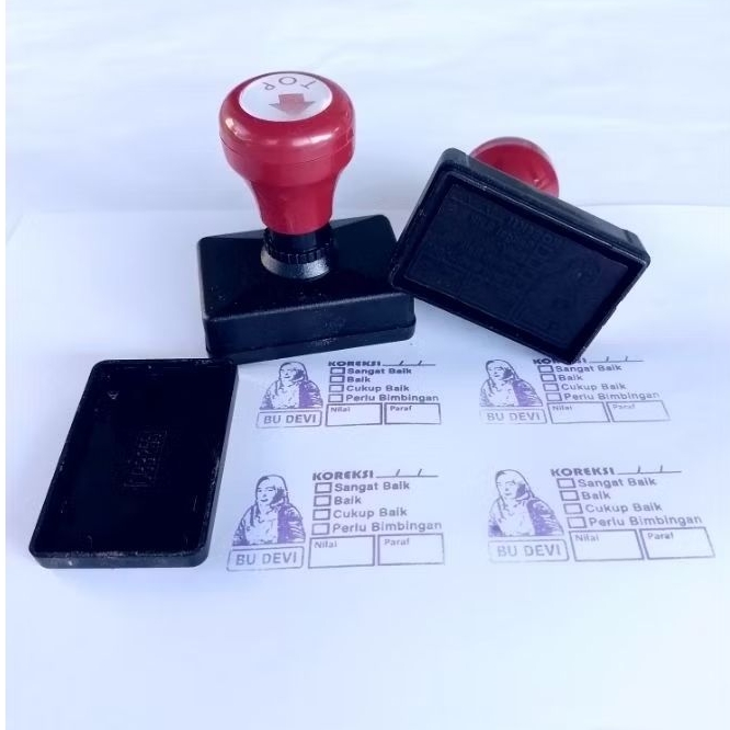 

Stempel Nilai Anak didik Guru TK Paud SD Custom Nama Photo Pribadi