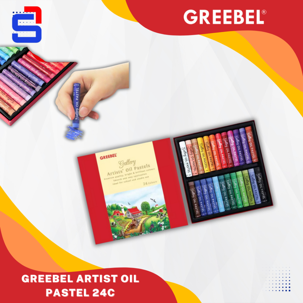 

Geebel Crayon Artist Oil Pastel 24Warna | Crayon Artist Oil Pastel 24 Warna | Crayon | Krayon