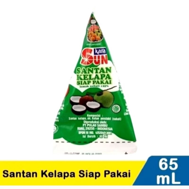 

PROMO BUKA [ SUNKARA SANTAN SIAP SAJI 65ml ]