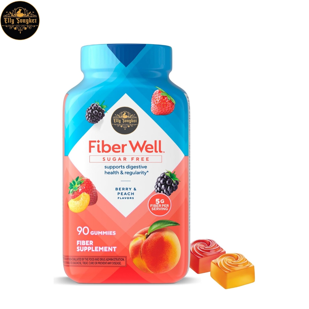 

ELLY SONGKET Vitamin Gummy Fiber Well, 90 ct