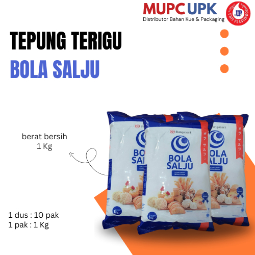 

Tepung Terigu / Tepung Terigu Bola Salju / Terigu Bola Salju / Tepung Terigu 1 Kg