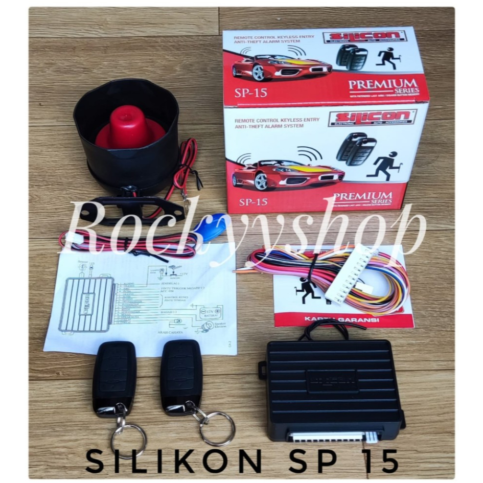 Alarm mobil Merek Silicon type SP 880 - SP11