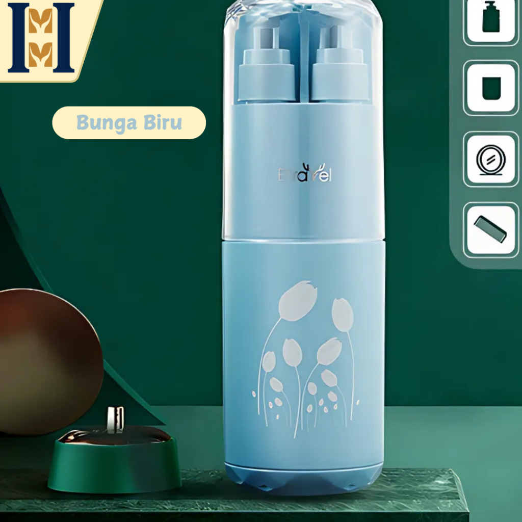 Travel Toiletries Kit Set / Tempat Perlengkapan Mandi Tempat Sikat Gigi /Toiletries Kit Botol Travel