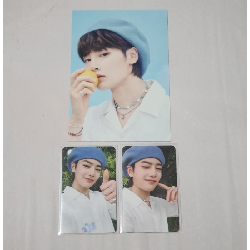 stray kids 2nd get fankit jeongin I.N photocard postcard