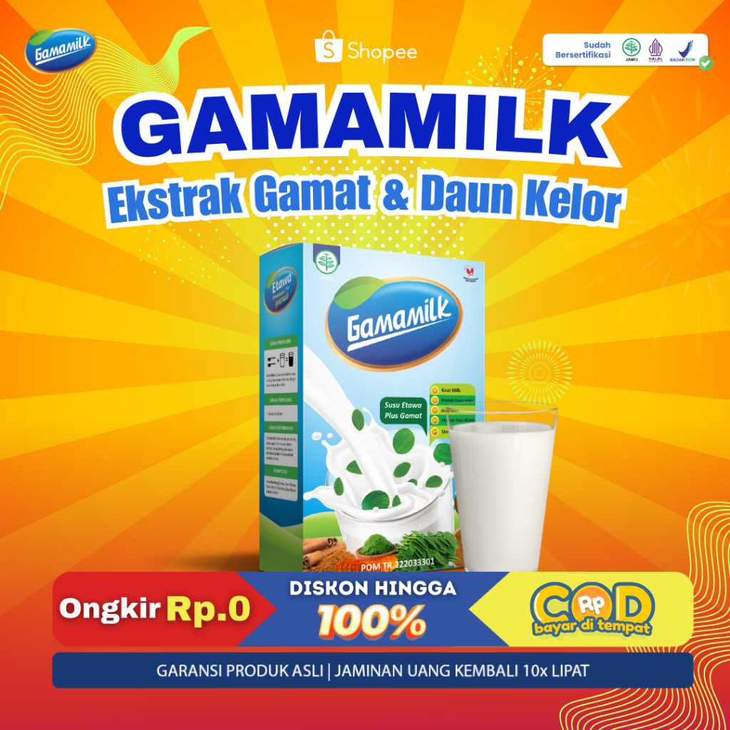 

GAMAMILK - Susu Kesehatan untuk Hidup Seimbang