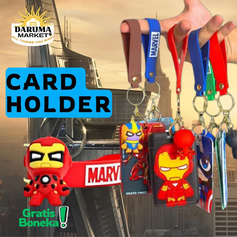 

Card Holder, Card Holder Superhero, Card Holder Marvel, Casing ID Card, Cover Kartu