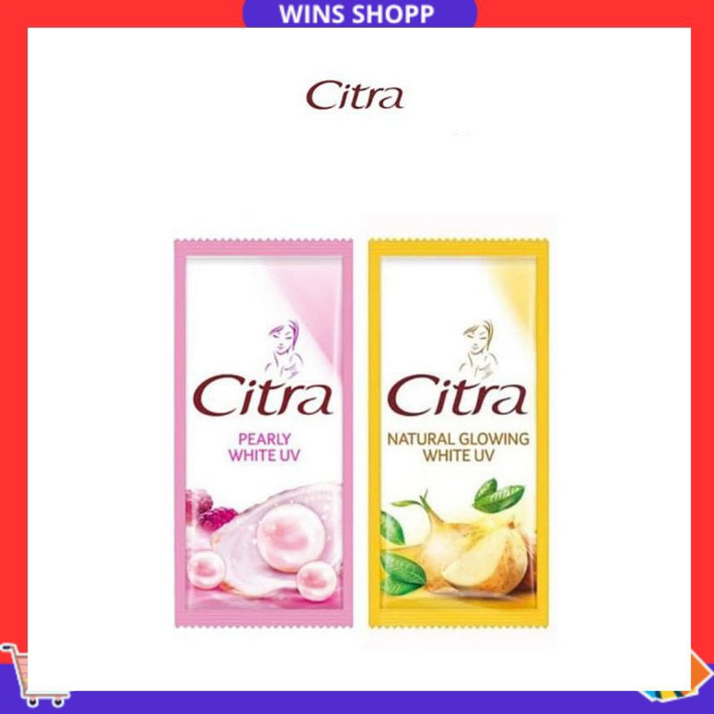CITRA BODY LOTION SACHET GLOW UV