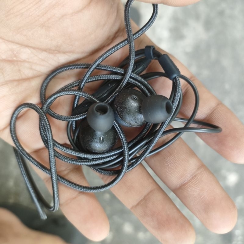 Headset Samsung S8 S9 bekas copotan garansi