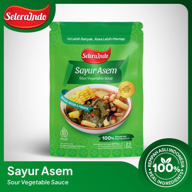 

Selera Indo Sayur Asem