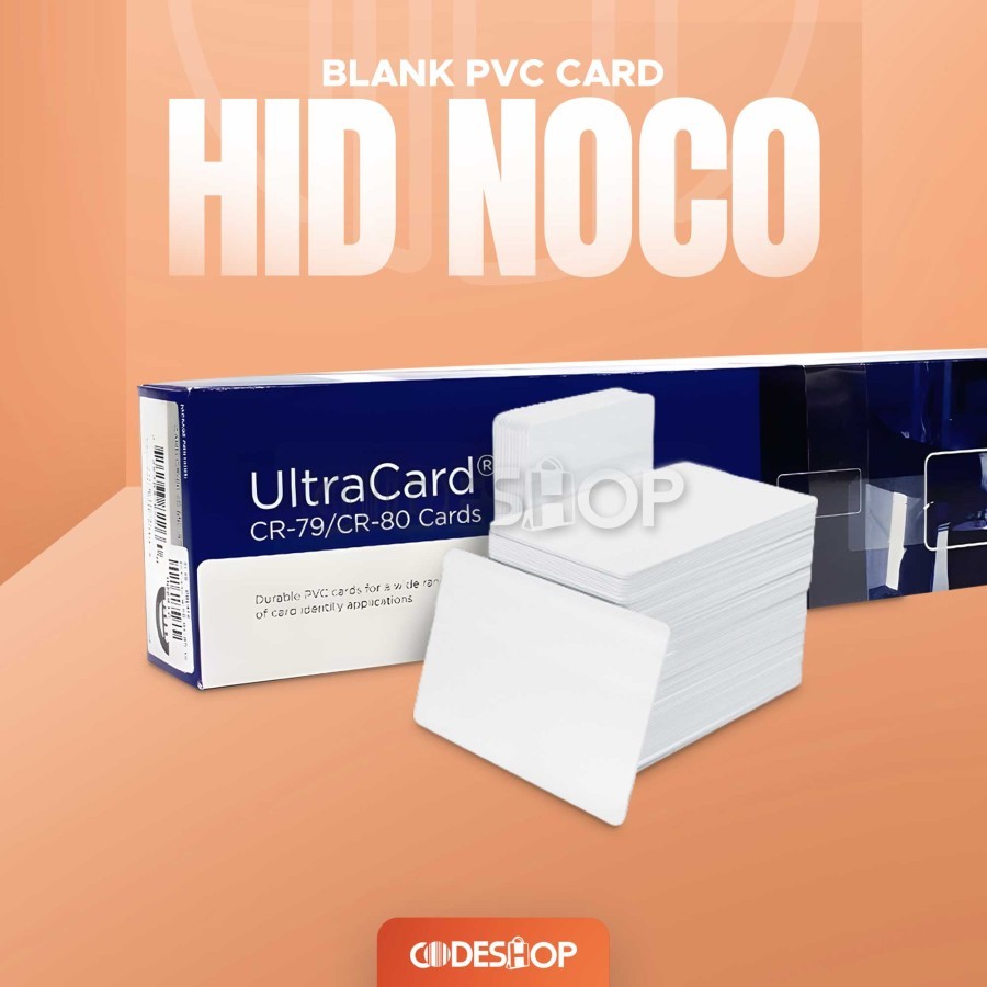 

Blank ID Card Kartu PVC Ultracard HID Noco CR80 Polos Putih
